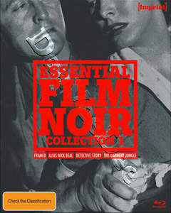 Essential Film Noir |Collection 1 |Imprint | Framed / Alias Nick Beal / Detective Story / The Garment Jungle  |   Blu-Ray